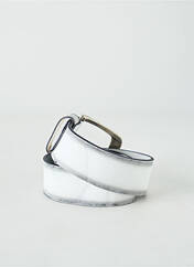 Ceinture blanc BERND GÖTZ pour homme seconde vue