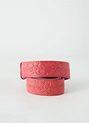 Ceinture rouge BERND GÖTZ pour femme seconde vue