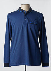 Polo bleu REVER MILE pour homme seconde vue