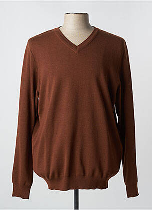 Pull marron SAINT JAMES pour homme