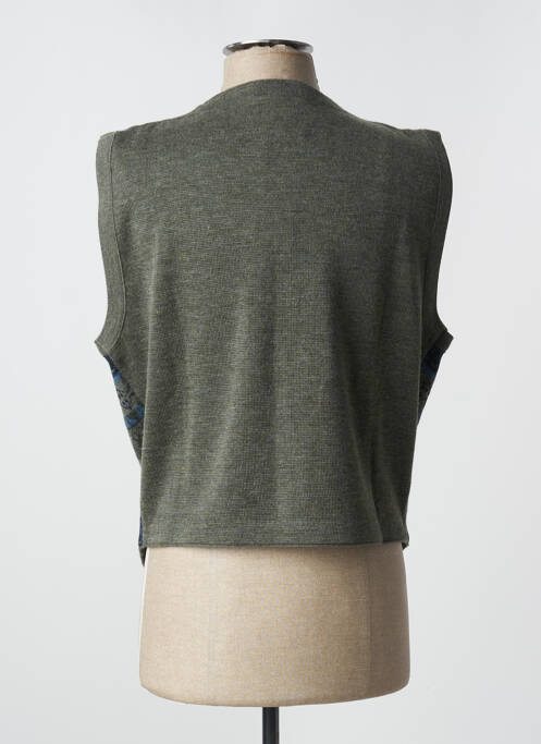 Gilet sans manche fermeture boutonnée sur le devant bleu LEWINGER homme