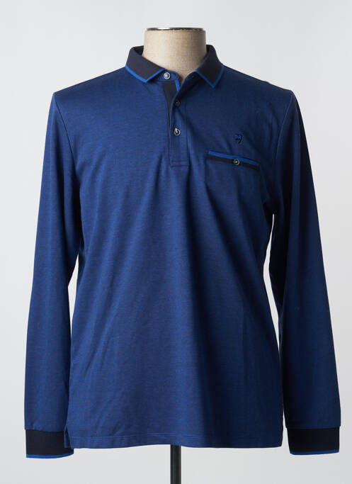 Polo bleu REVER MILE pour homme