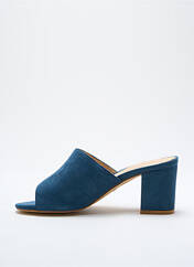 Mules/Sabots bleu ICHI pour femme seconde vue