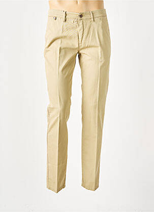 Pantalon droit coupe droite beige LCDN homme