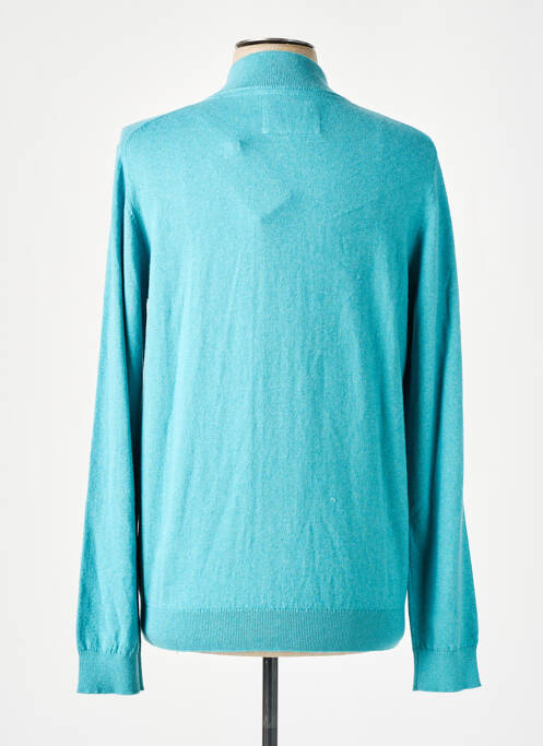 Gilet manches longues bleu CAMBRIDGE pour homme