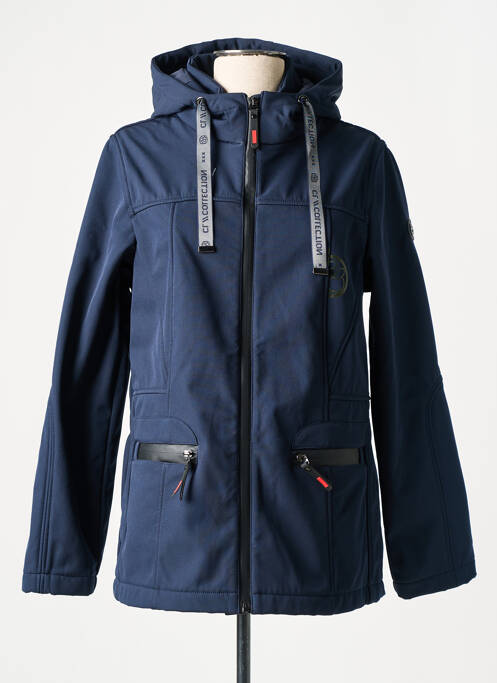 Parka bleu CHRISTINE LAURE pour femme