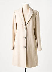 Manteau long beige CHRISTINE LAURE pour femme seconde vue