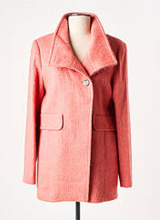 Manteau long rose DIANE LAURY pour femme seconde vue