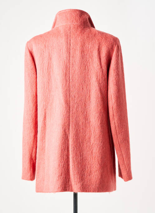 Manteau long rose DIANE LAURY pour femme