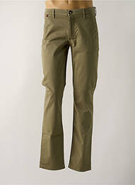 Pantalon chino stretch taille normale vert LEE COOPER homme