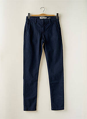 Pantalon chino stretch taille normale bleu LEE COOPER homme