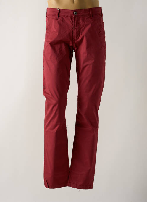 Pantalon chino rouge LEE COOPER pour homme