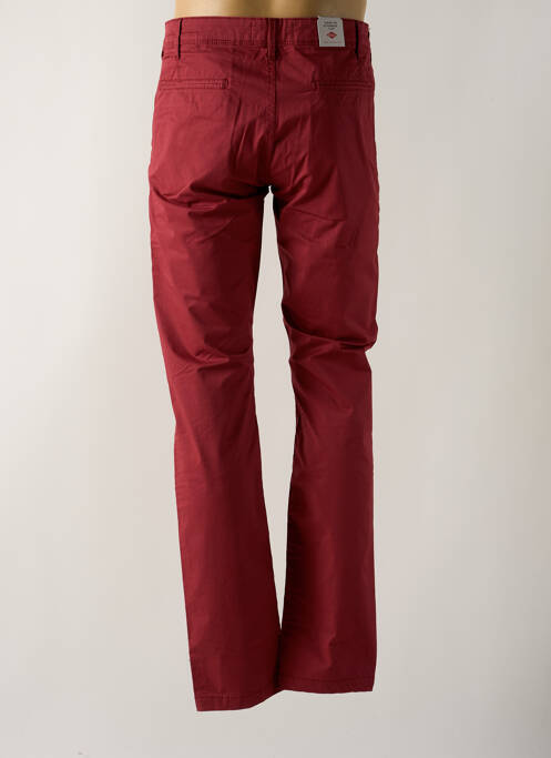 Pantalon chino rouge LEE COOPER pour homme