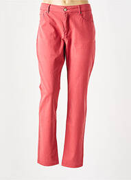 Jeans coupe droite stretch taille normale rouge LEE COOPER femme