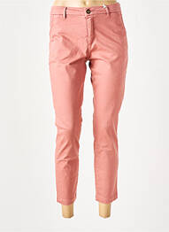 Pantalon 7/8 stretch taille normale rose LEE COOPER femme