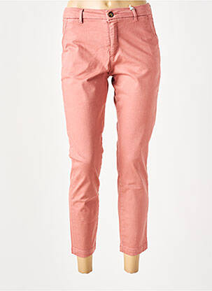 Pantalon 7/8 stretch taille normale rose LEE COOPER femme