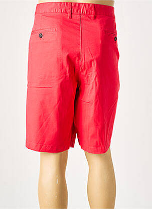 Bermuda stretch taille normale rouge EDEN PARK homme