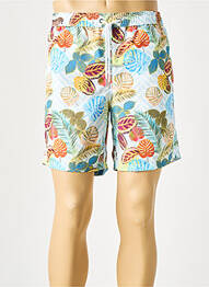 Short de bain imprimé tie and dye bleu VICOMTE ARTHUR homme