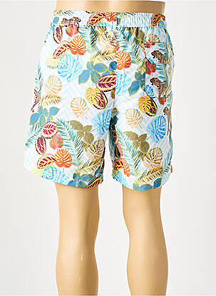 Short de bain imprimé tie and dye bleu VICOMTE ARTHUR homme