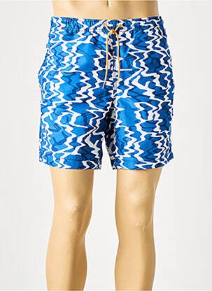 Short de bain imprimé fantaisie bleu NAPAPIJRI homme