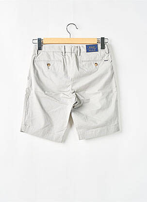 Bermuda stretch taille normale gris RALPH LAUREN homme
