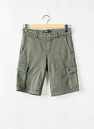 Bermuda stretch taille normale vert REPLAY homme