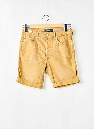 Bermuda tissage denim taille normale beige REPLAY homme