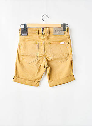 Bermuda tissage denim taille normale beige REPLAY homme