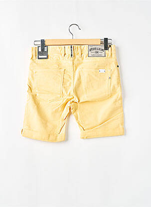 Bermuda tissage denim taille normale jaune REPLAY homme