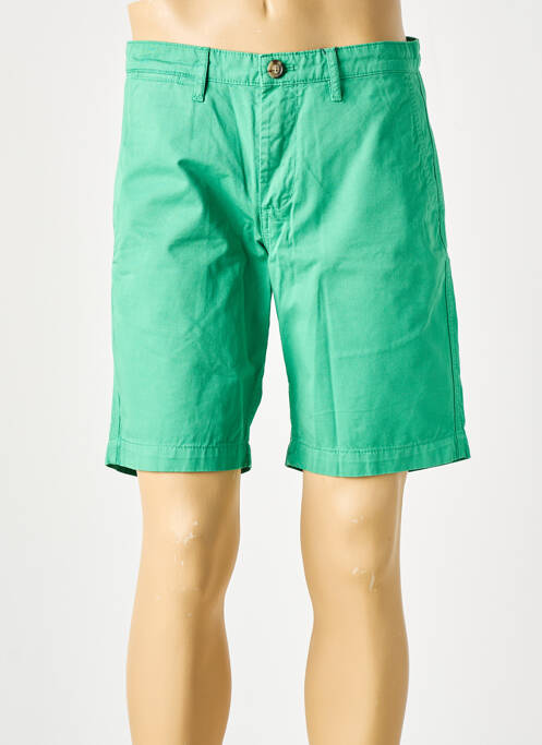 Bermuda poches taille normale vert EDEN PARK homme