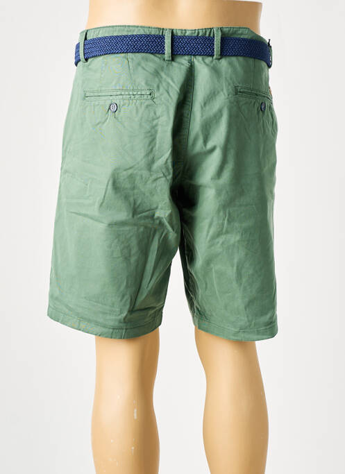 Bermuda stretch taille normale vert TUSACH homme