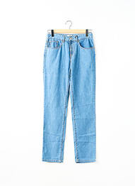 Jeans coupe slim poches bleu BACK TO ALASKA femme