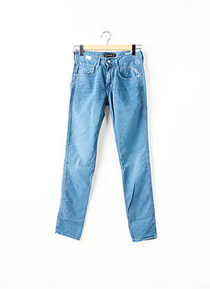 Jeans coupe slim poches bleu REPLAY femme