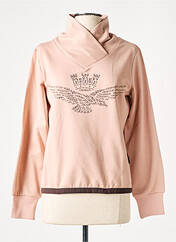 Sweat-shirt rose AERONAUTICA pour femme seconde vue