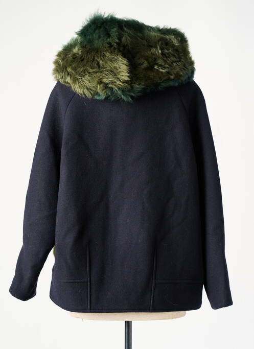 Manteau long bleu LIVEN femme