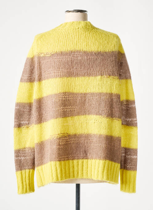 Pull jaune MALIPARMI pour femme