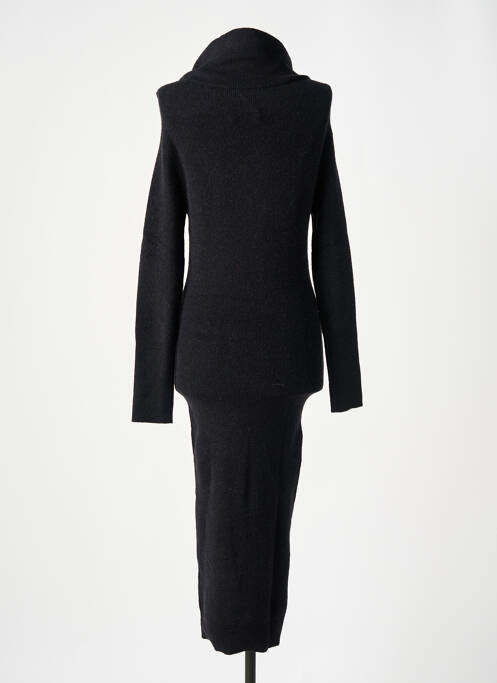 Robe longue noir ESSENTIEL pour femme