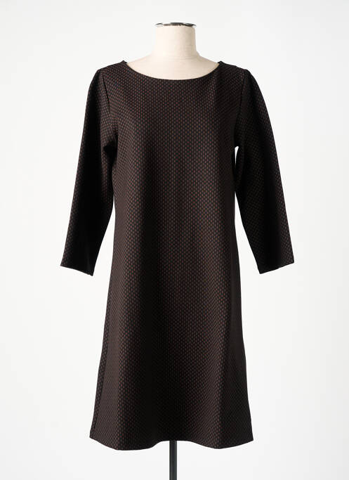 Robe mi-longue noir MAYJUNE pour femme