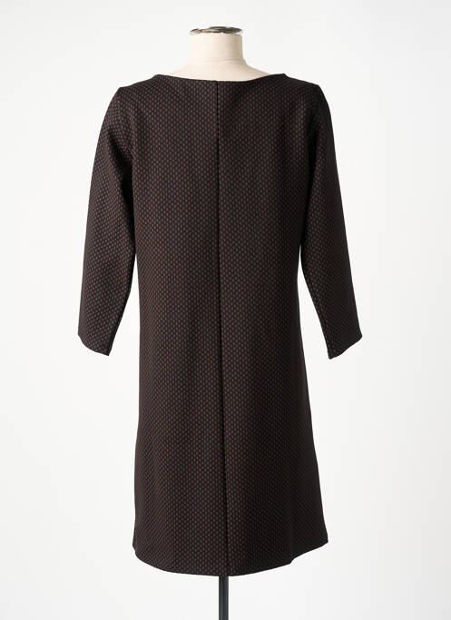 Robe mi-longue noir MAYJUNE pour femme