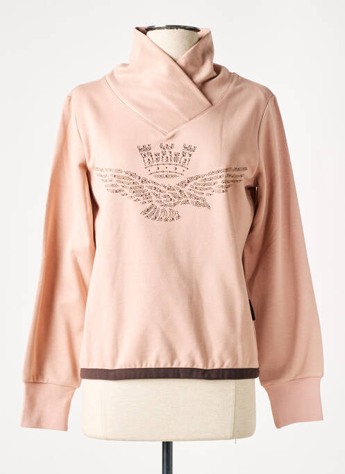 Sweat-shirt rose AERONAUTICA pour femme