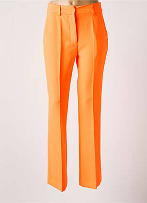 Pantalon flare stretch taille haute orange ESSENTIEL ANTWERP femme