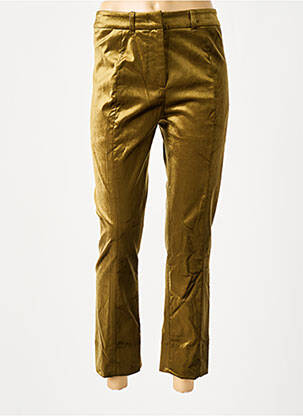 Pantalon 7/8 taille haute taille haute vert ESSENTIEL ANTWERP femme