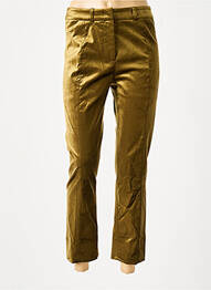 Pantalon 7/8 taille haute taille haute vert ESSENTIEL ANTWERP femme