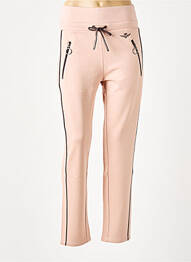 Jogging taille haute taille haute rose AERONAUTICA femme