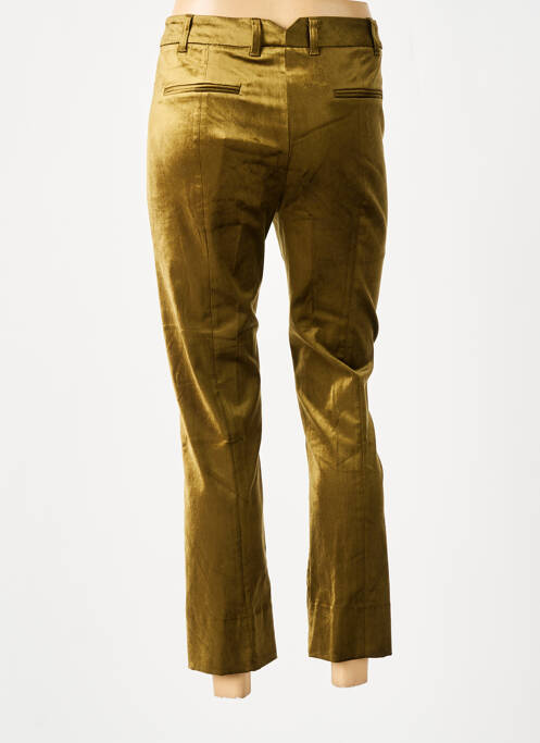 Pantalon 7/8 taille haute taille haute vert ESSENTIEL ANTWERP femme