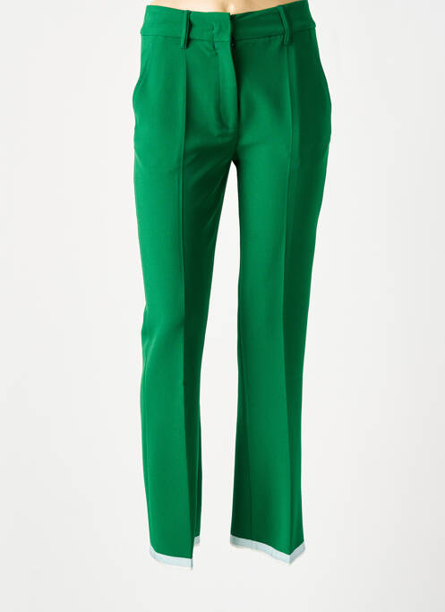 Pantalon droit vert ESSENTIEL ANTWERP pour femme