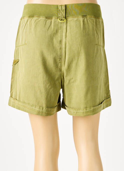 Short vert AERONAUTICA pour femme