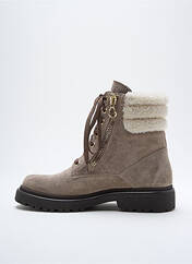 Bottines/Boots gris MONCLER pour femme seconde vue