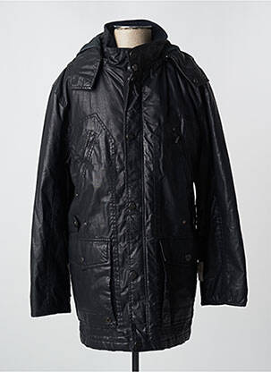 Parka manches longues a capuche noir CHEVY homme