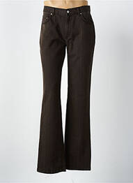 Pantalon droit coupe droite marron DANIEL HECHTER homme
